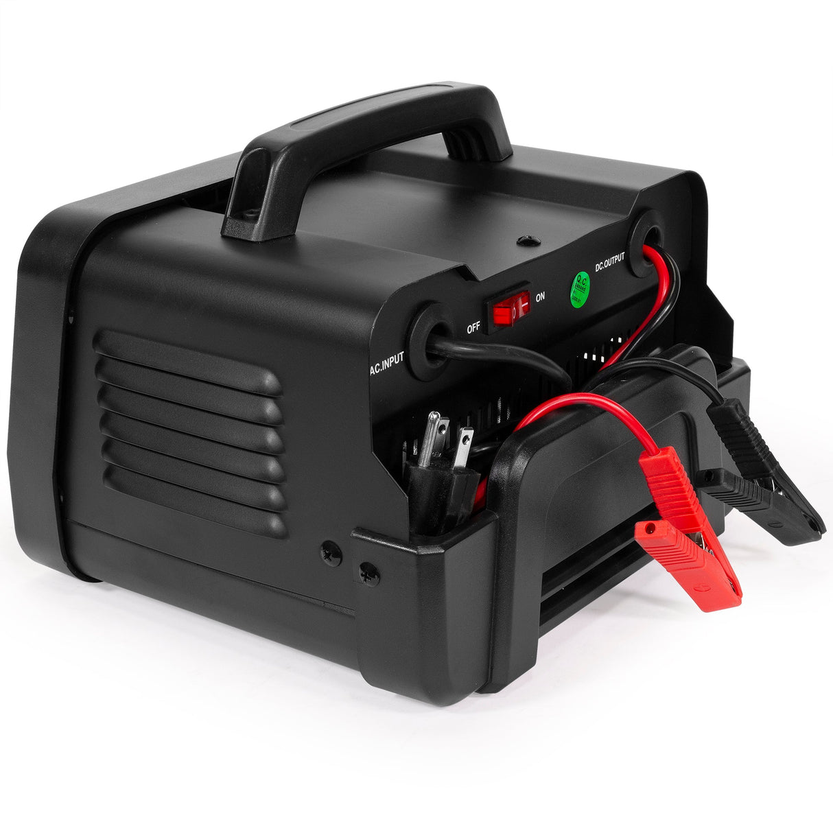 Stark USA 12/24 Volt 10/25 Amp Automotive Engine Booster Battery Charger Car Van