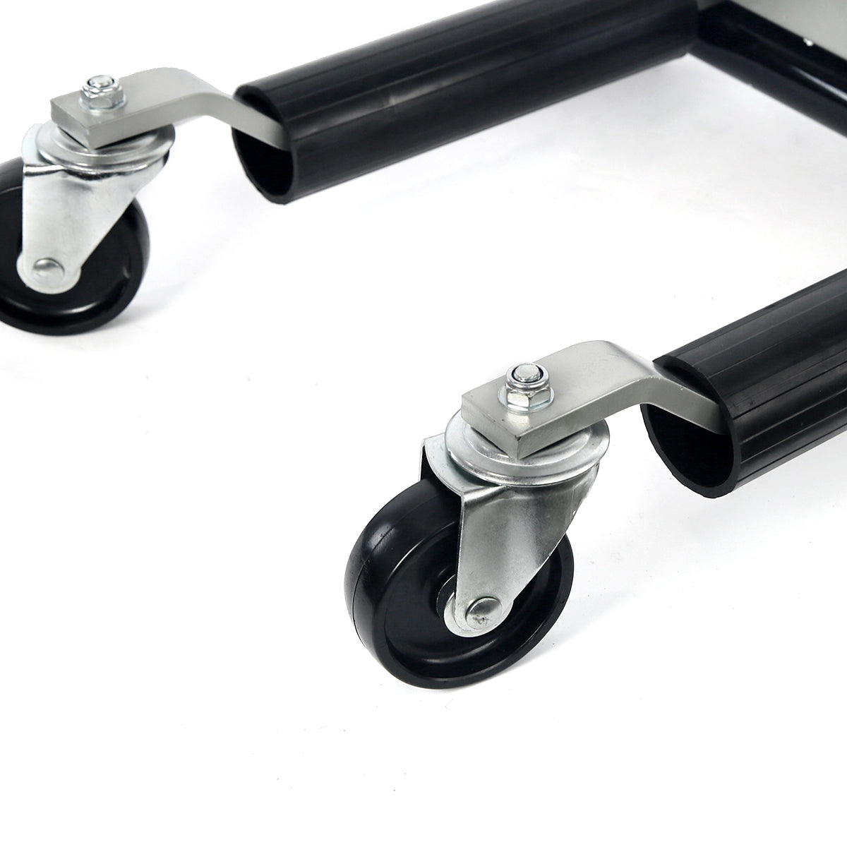 Stark USA 2PCS Car Dolly Hydraulic Lift Roller Vehicle Positioning Tow 1500LBS