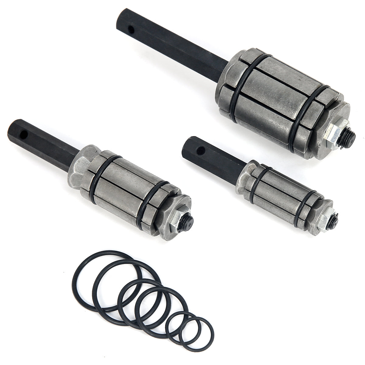 Stark USA 3-Pieces Tail Pipe Tailpipe Expander 1 1/8" to 3 1/2" Exhaust Muffler