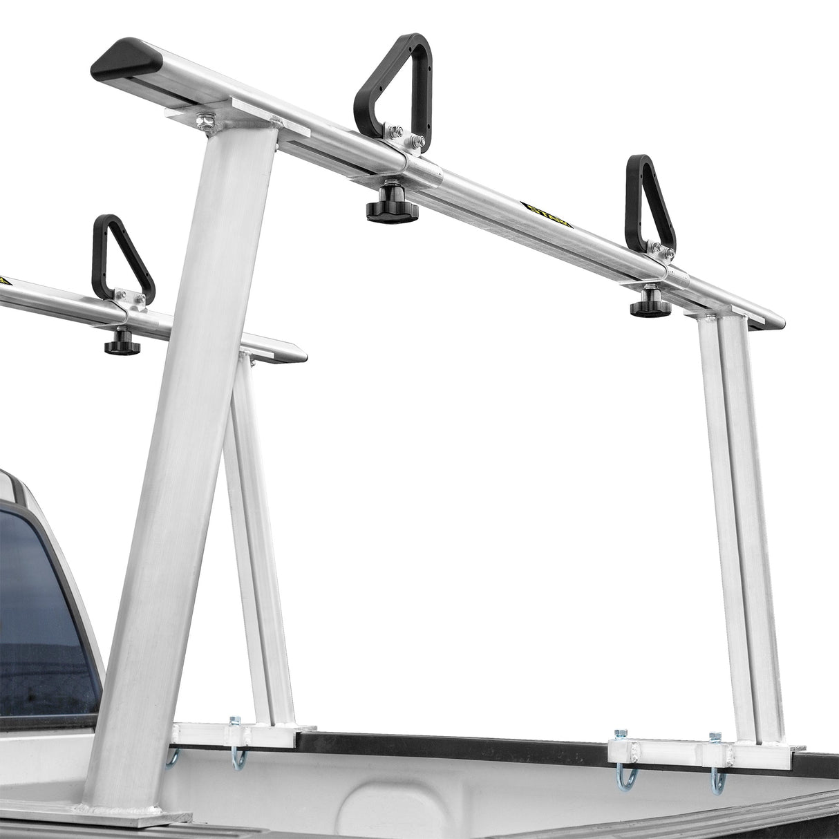 Stark USA Adjustable Pickup Truck Ladder Rack 1,000 lbs (No Drilling Required)