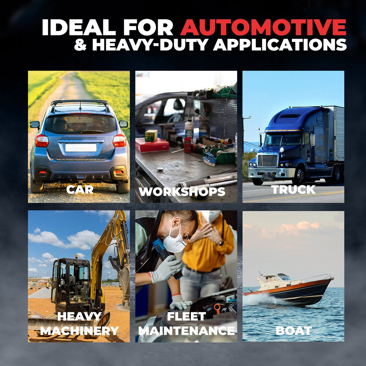 XtremepowerUS 330W Smart Car Battery Charger Booster 12V/24V AGM Trickle Charger