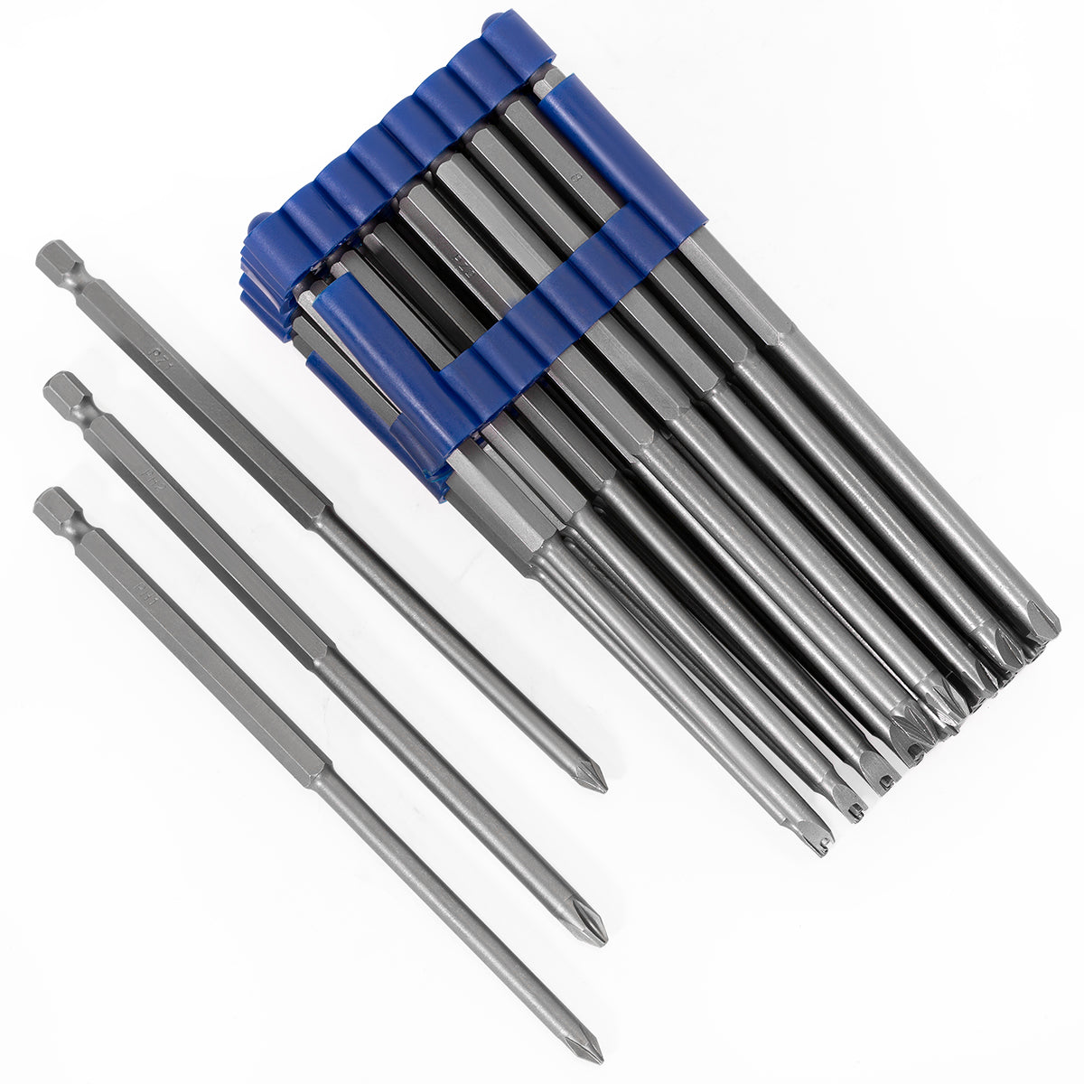 XtremepowerUS 32pc Extra Long Security Bit Set Tamper Proof Torx Star Tri Wing