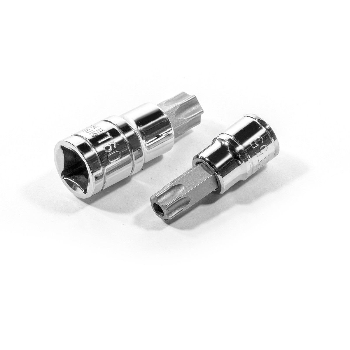 XtremepowerUS 13pcs Torx Star Tamper Proof Bit Socket S2 CR-V DR. 1/4" 3/8" 1/2"