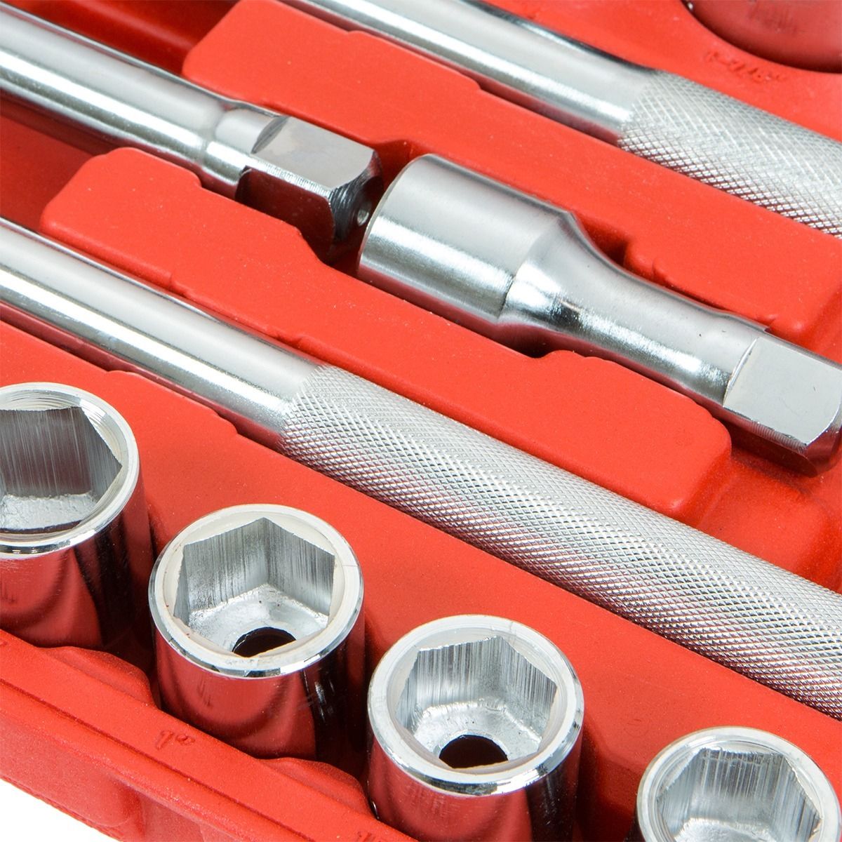 XtremepowerUS 21 Pc 3/4" Drive Socket Wrench Set Standard sae Tools Truck