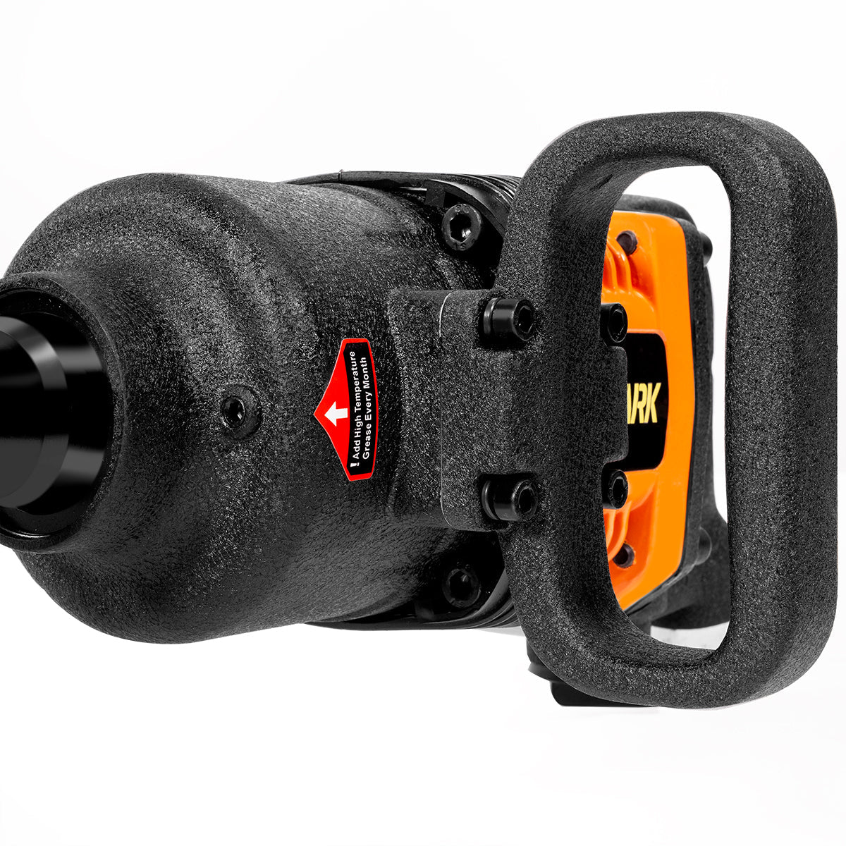 Stark USA 1" Drive Air Impact Wrench Gun Long Shank 1900 ft/lbs 38mm & 41mm Case