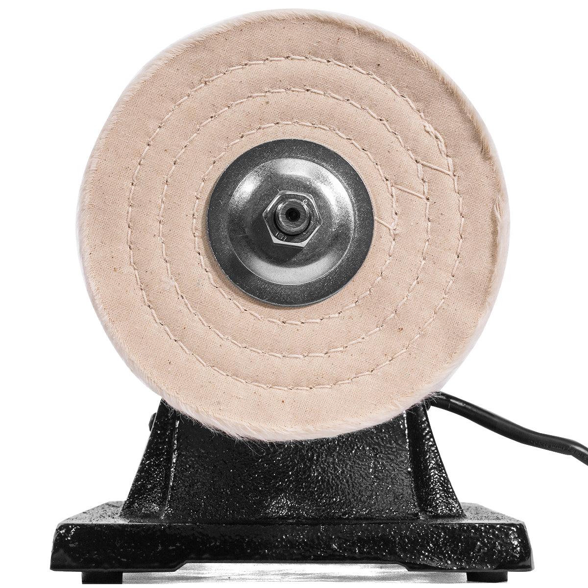 XtremepowerUS 6" Electric Polishing Machine 1/2hp Motor Benchtop w/ Dual Pad