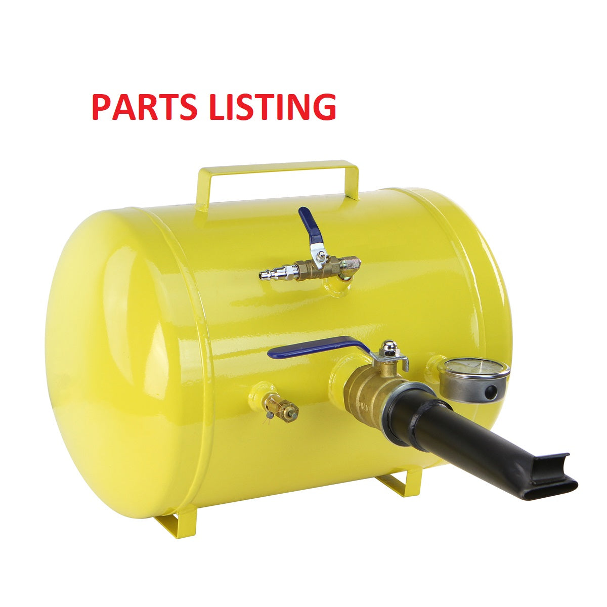 46024 PARTS LISTING AIR BEAD SEATER 5 GAL YELLOW - XP
