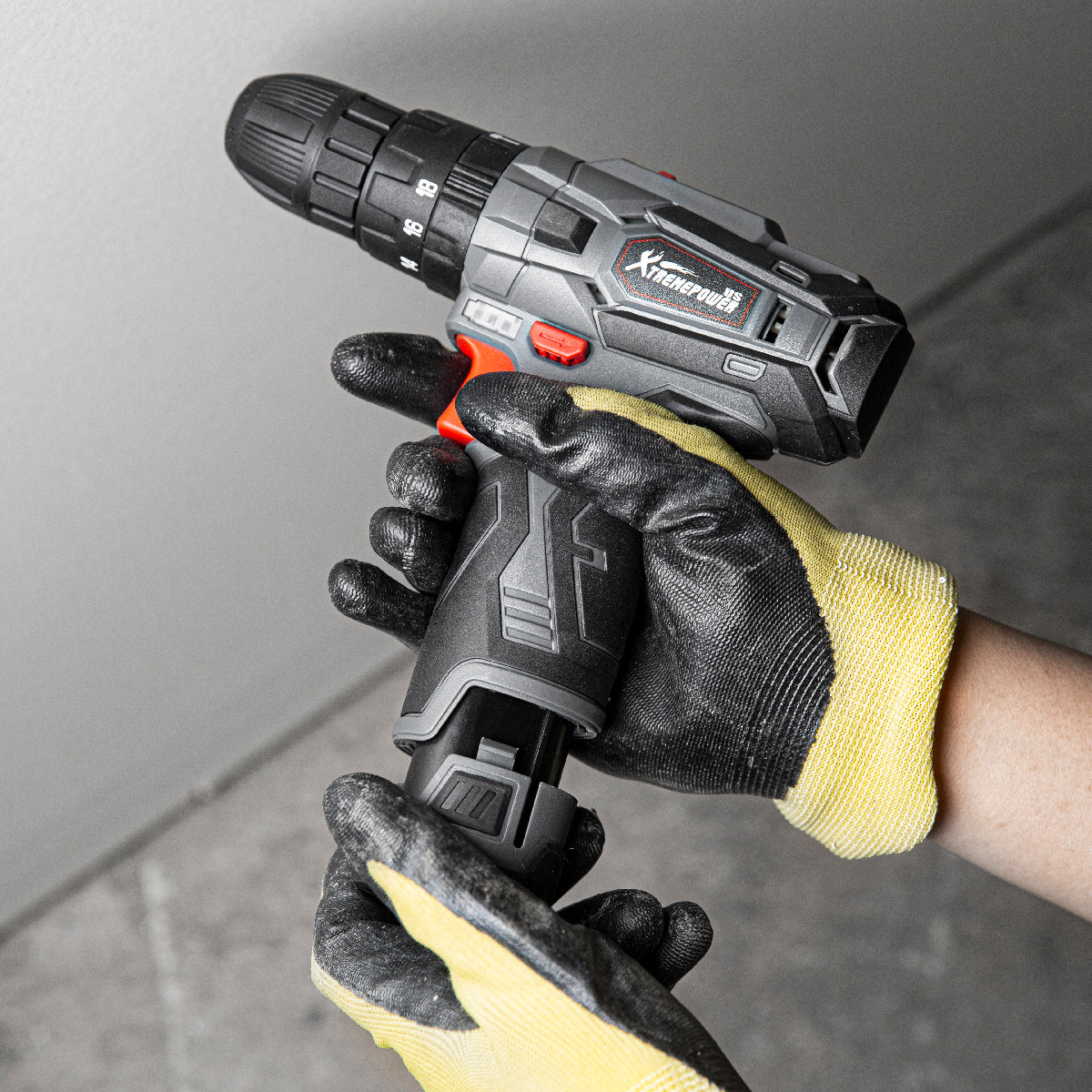 XtremepowerUS 12v Cordless Drill 2-Speed Screw Driver Set 24pcs Set with Case