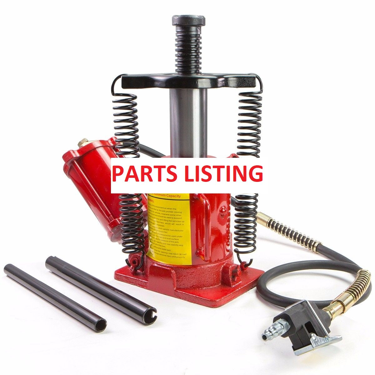 50012 Extra Low Air Bottle Jack PARTS LISTING