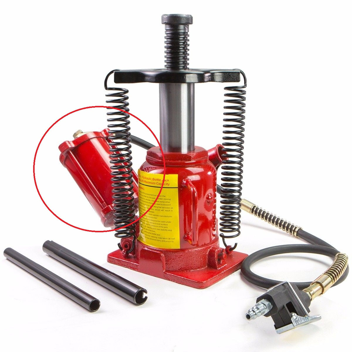 50012 Extra Low Air Bottle Jack PARTS LISTING