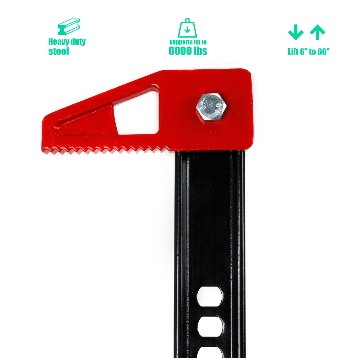 Stark USA 3 Tons Off Road Farm Farmer Jack Truck High 60" Lift Bumper Tractor