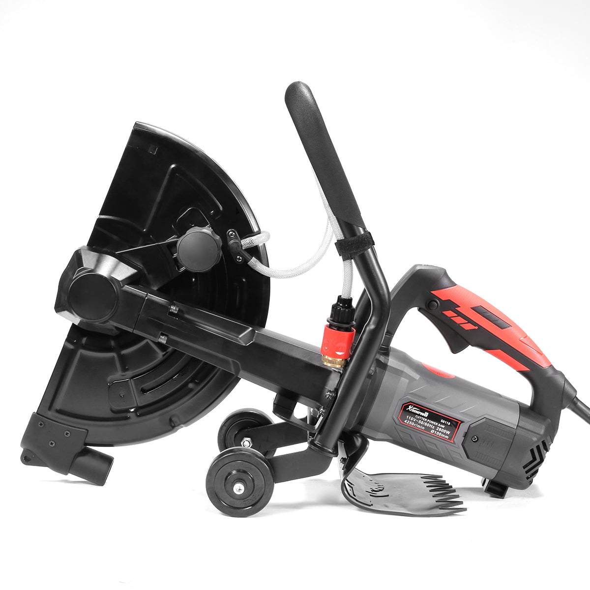 XtremepowerUS 2600W Portable Circular Concrete Masonry Brick Saw Cutter Wet/Dry