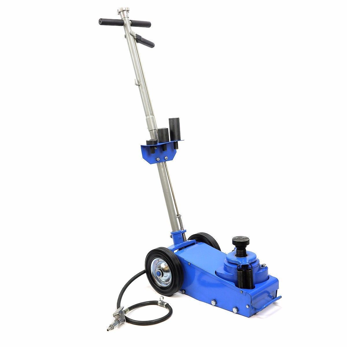 XtremepowerUS Heavy duty 22 Ton Air Hydraulic Floor Jack Wheels Lift Truck Bus