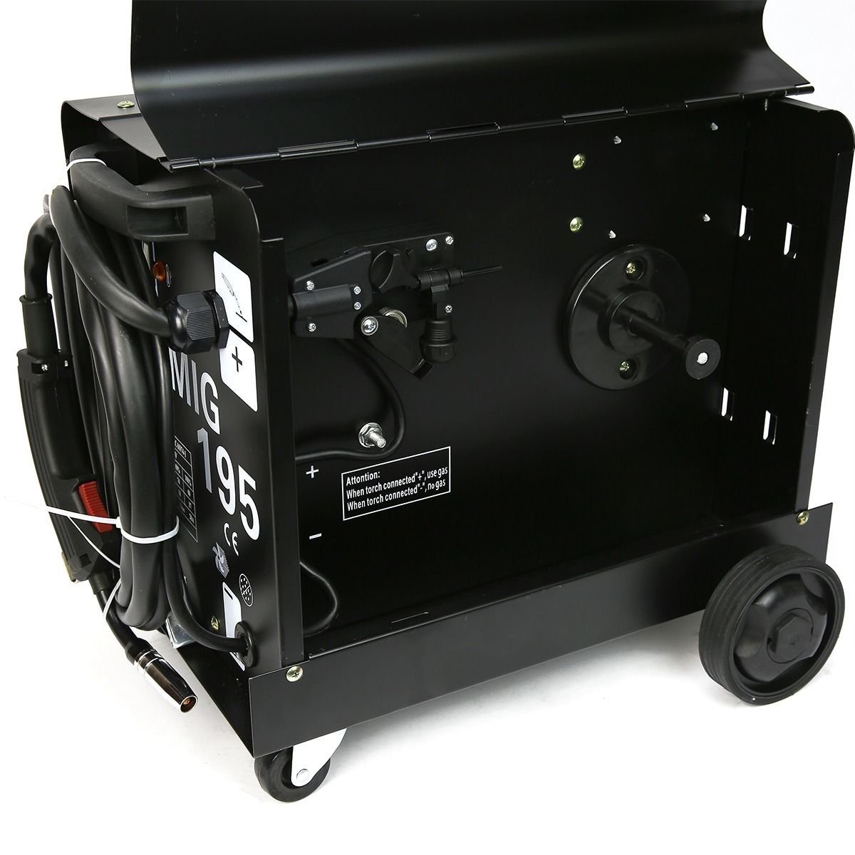 XtremepowerUS 195 AMP DUAL MIG-195 230V Flux Core Auto Wire Welding Machine Gas