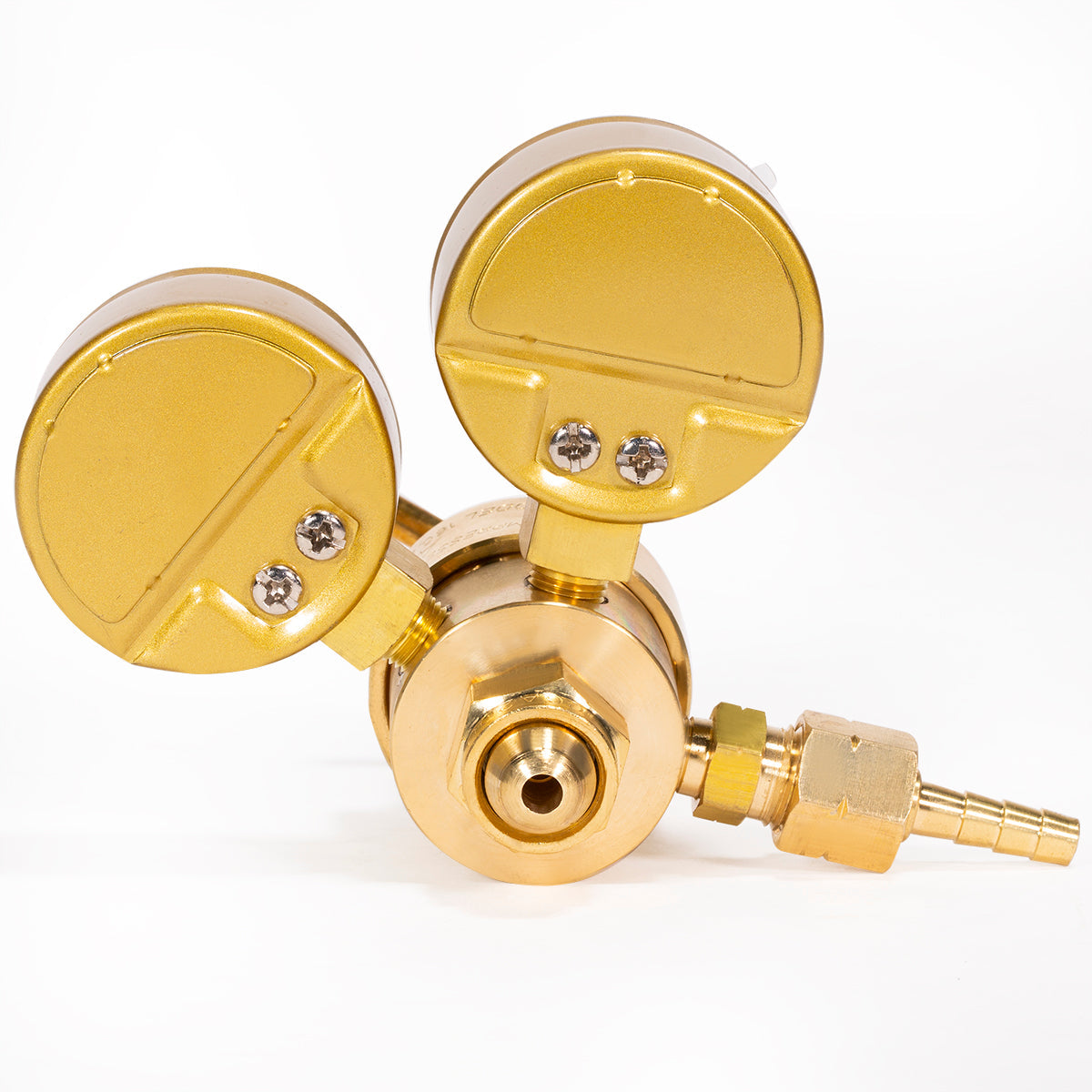 XtremepowerUS Rear Mount Acetylene Gas Welding Welder Regulator Pressure Gauge