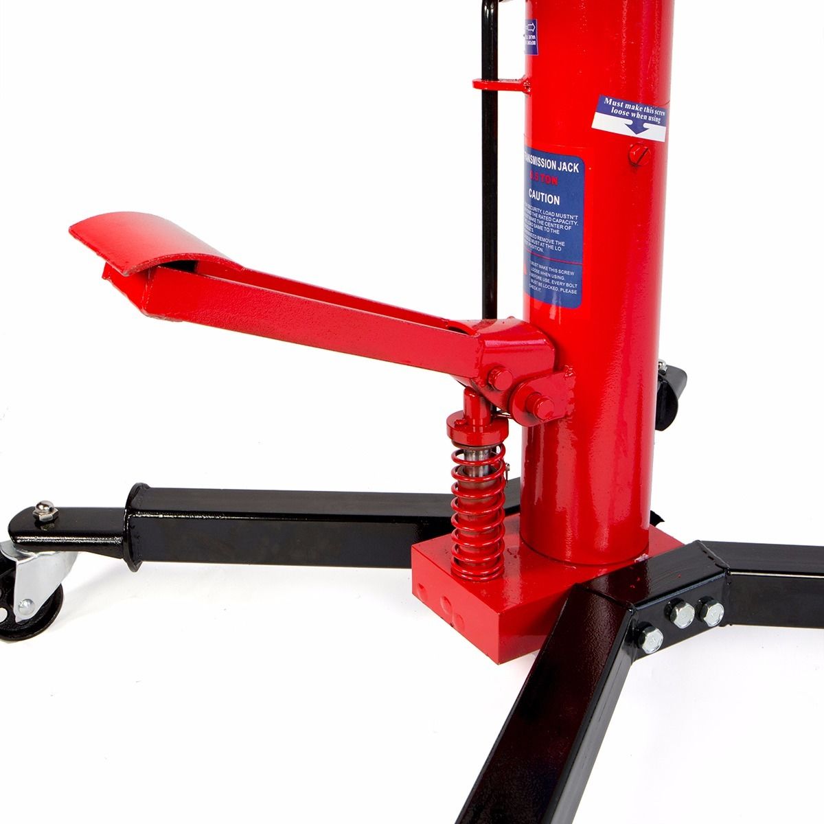 Stark USA 1/2 Tons Transmission Jack Hydraulic Lift Hoist Adjustable W/ Pedal