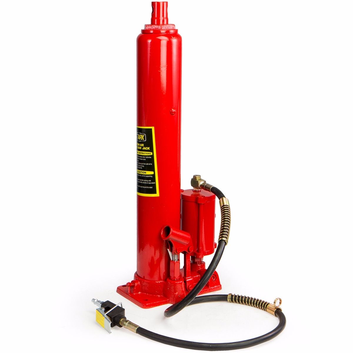 XtremepowerUS 2-in-1 Air/Hydraulic Long Ram Jack 8-Ton Crane Engine Hoist Lift