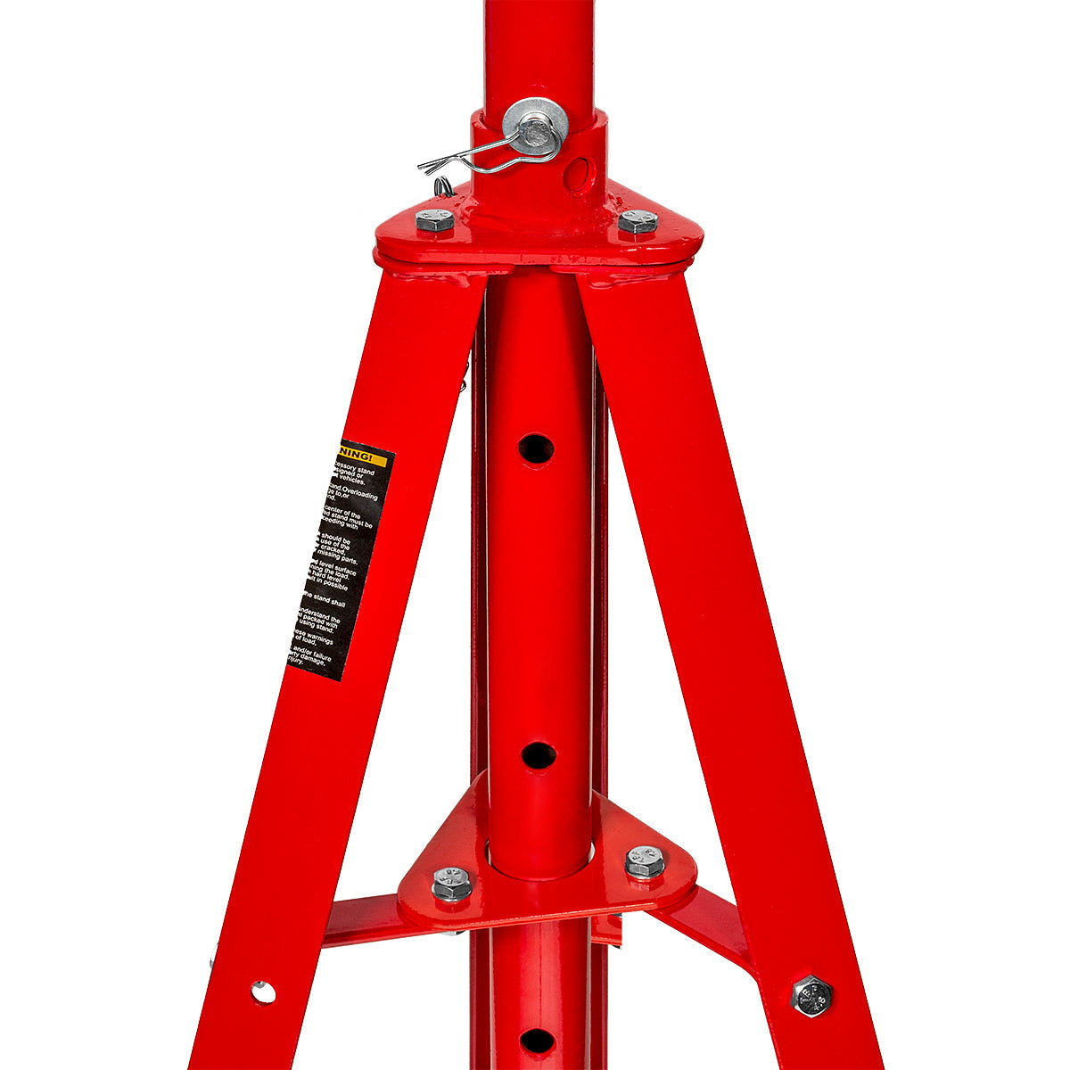 Stark USA Heavy Duty 2 Ton auto shop Steel Red Under Hoist Mount Tripod Stand