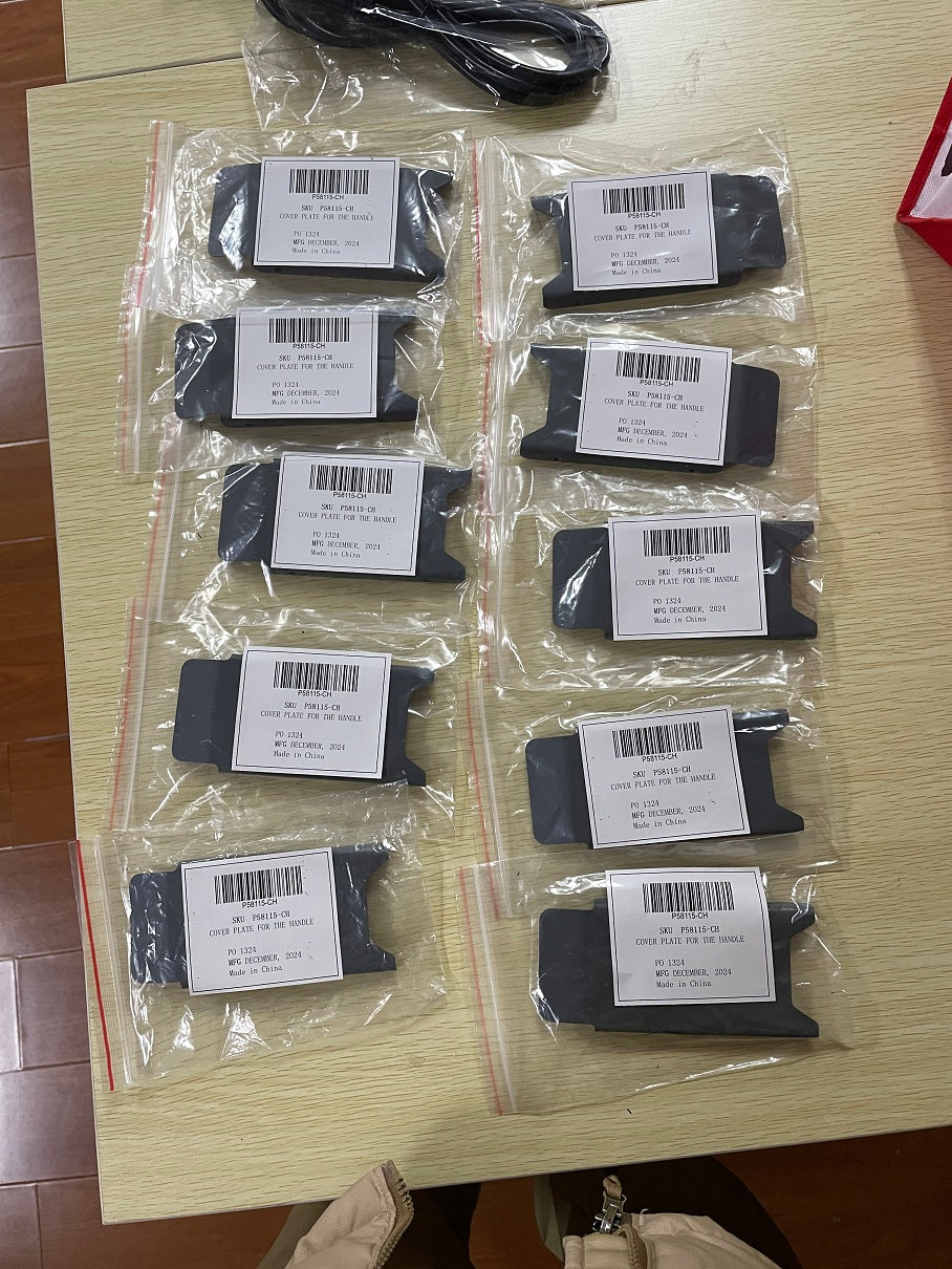 58115 PARTS LISTING PALLET JACK LI-ION 3300 LBS SET OF 2