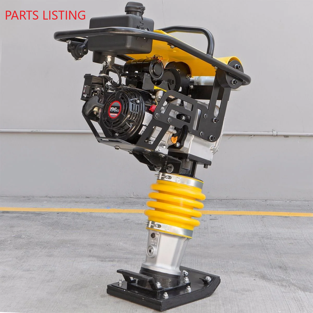 61009 PARTS LISTING RAMMER JUMPING JACK GAS 6.5HP - STARK