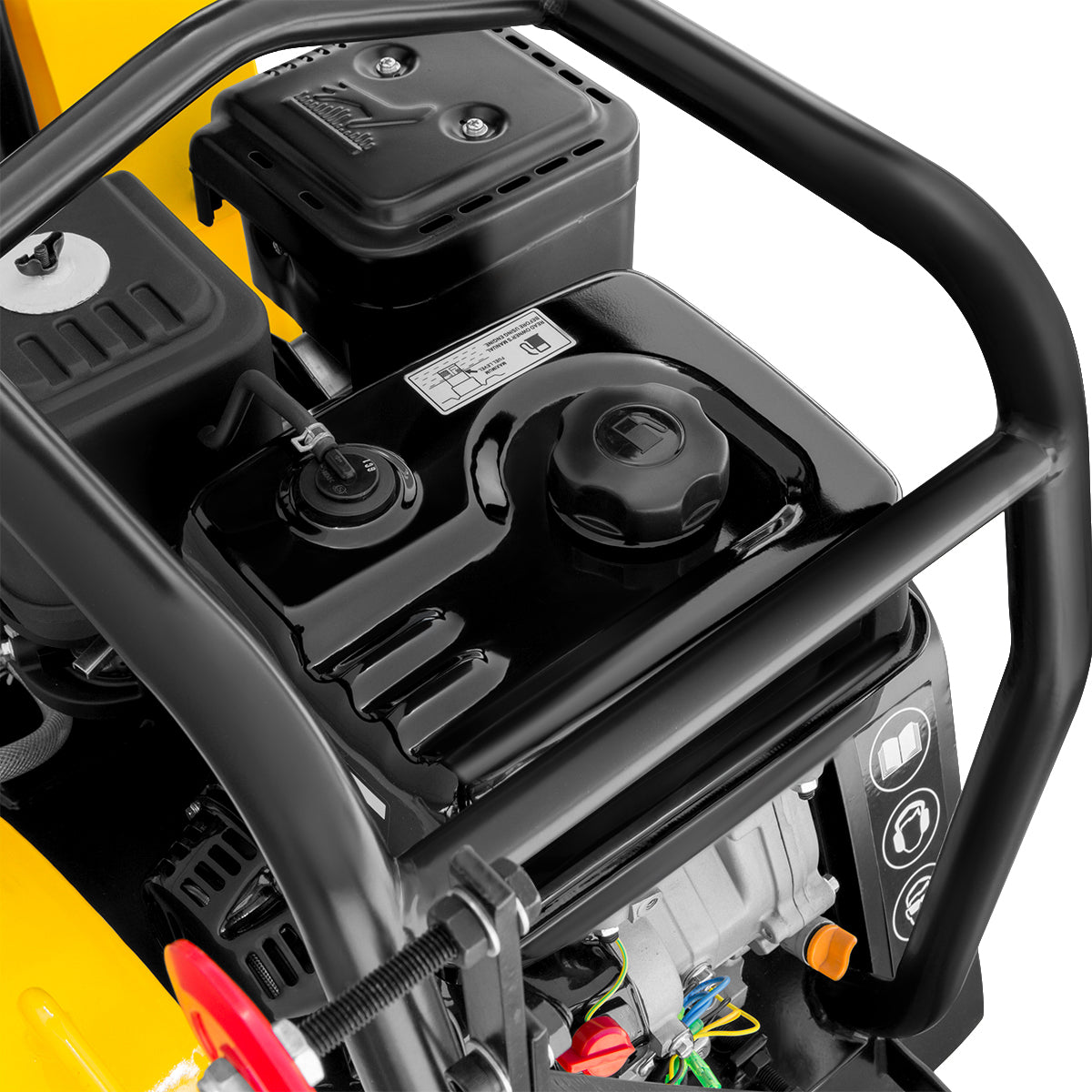 Stark USA 13HP Walk Behind Concrete Floor Cut Off Saw 18" Blade w/ Water Tank