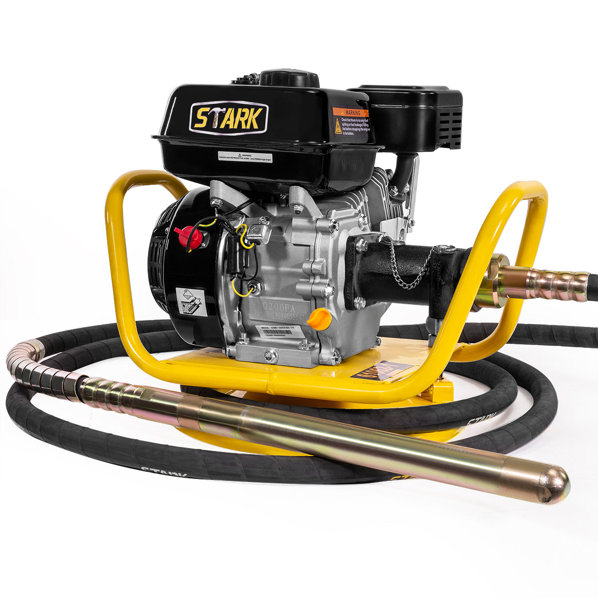 Stark USA 6.5HP Concrete Vibrator Construction Concrete Vibrator Flexible Poker