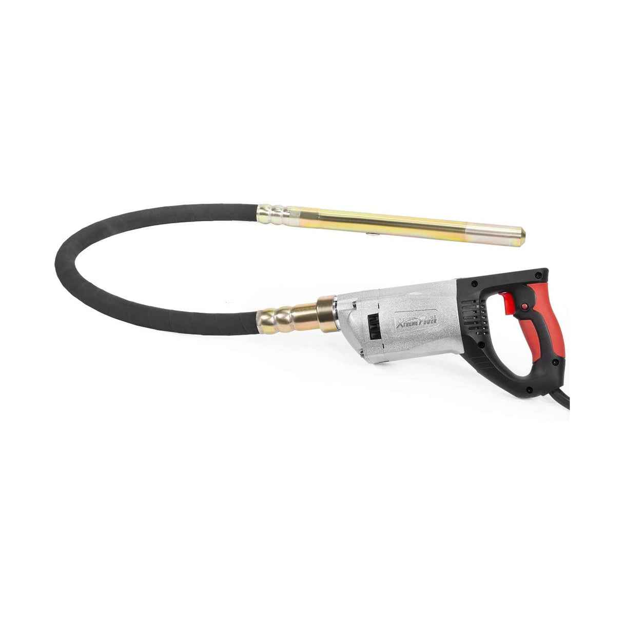 XtremepowerUS 2200W Electric Concrete Vibrator 4.5 feet Long Shaft Concrete