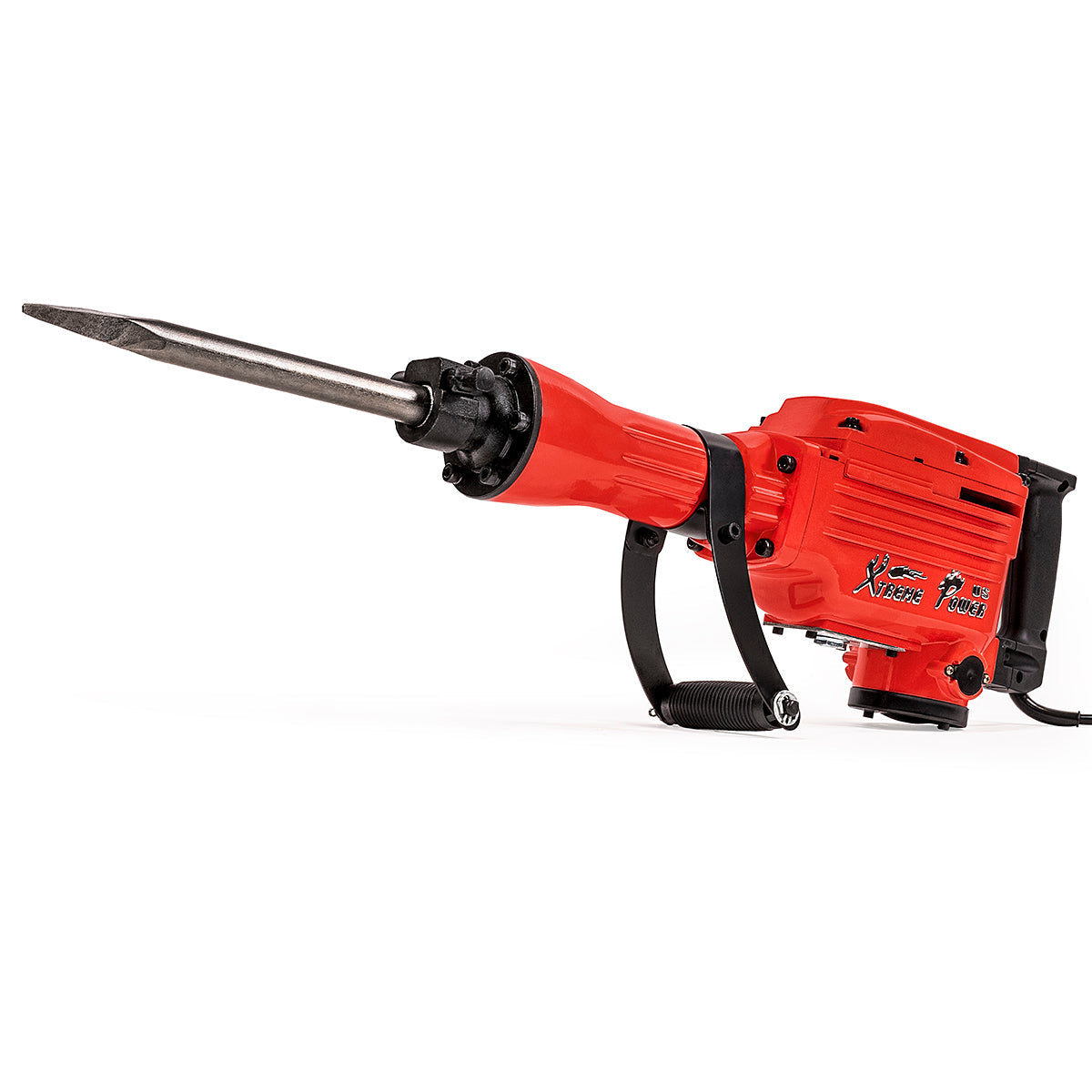 XtremepowerUS 2200W Electric Demolition Jack Hammer W/ Chisel & Shovel Bits Set