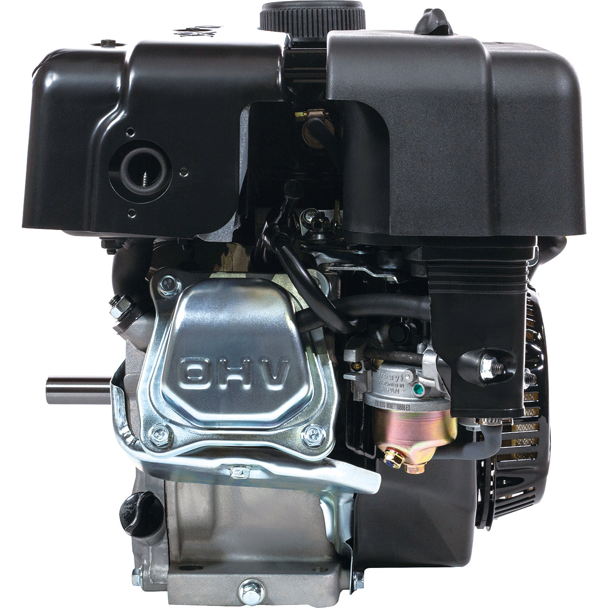 XtremepowerUS 7HP Recoil/Electric Start Gas Powered Multi-Use Engine Go Kart Log