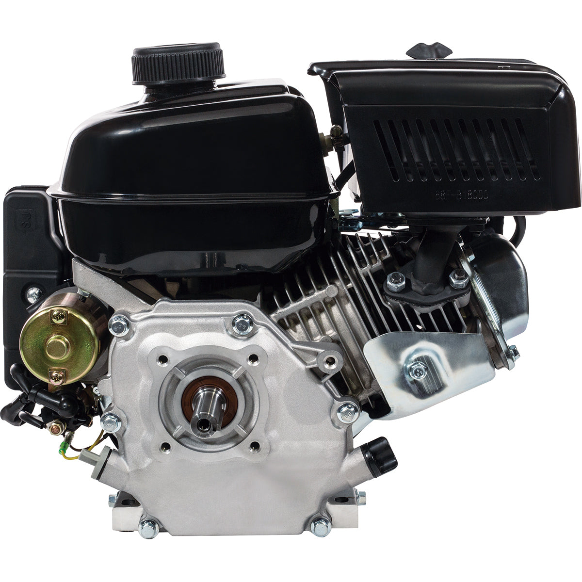 XtremepowerUS 7HP Recoil/Electric Start Gas Powered Multi-Use Engine Go Kart Log