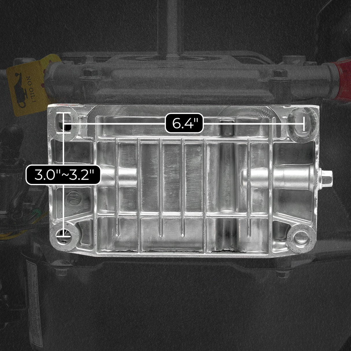 XtremepowerUS 7HP Recoil/Electric Start Gas Powered Multi-Use Engine Go Kart Log