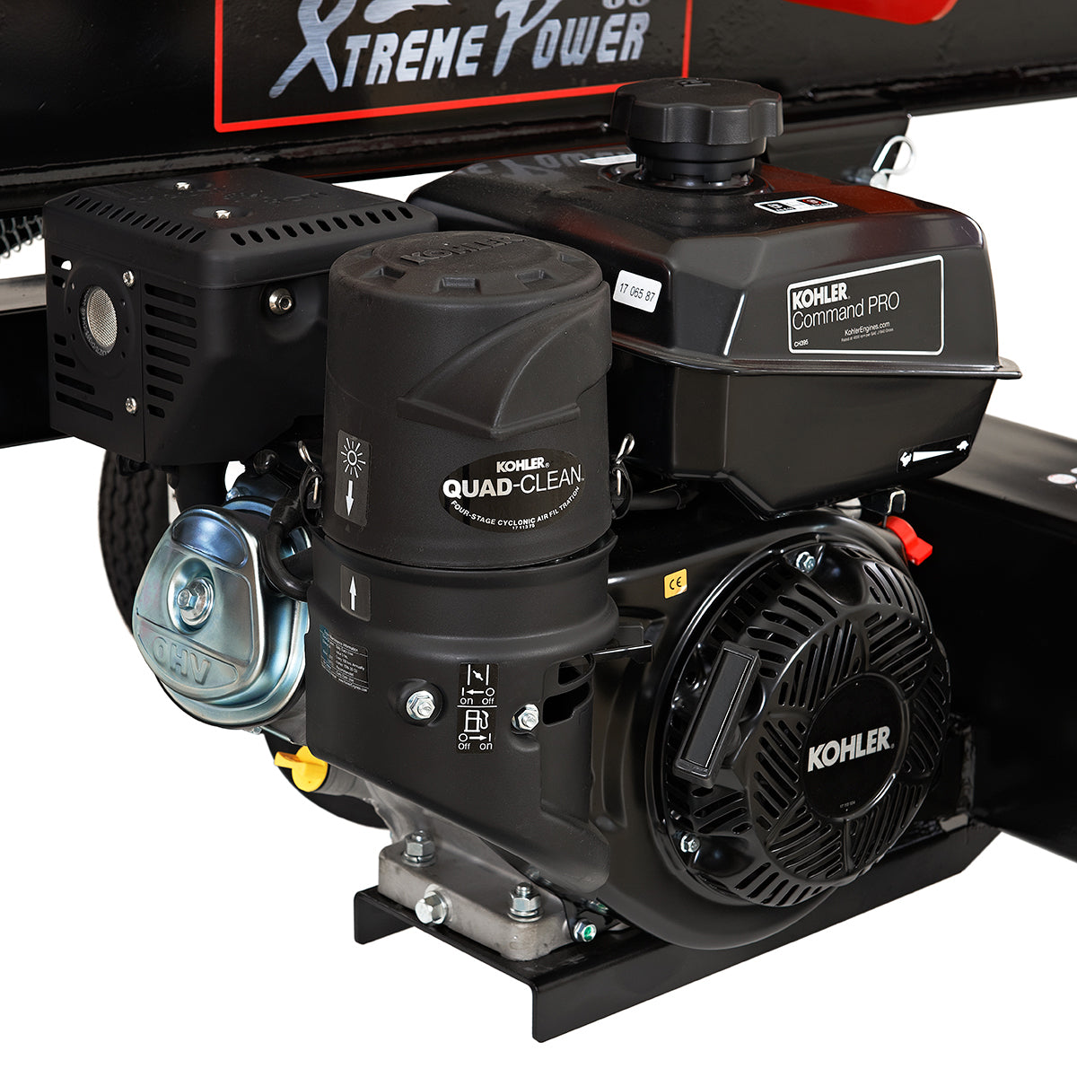 XtremepowerUS 30-Ton Dual Position Log Splitter Gas-Powered 196cc W/ Auto Return