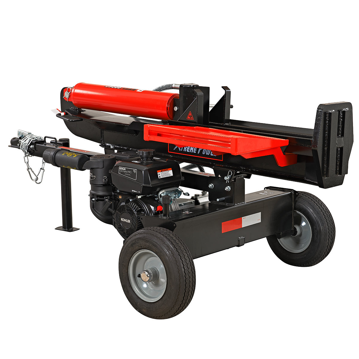 XtremepowerUS 30-Ton Dual Position Log Splitter Gas-Powered 196cc W/ Auto Return