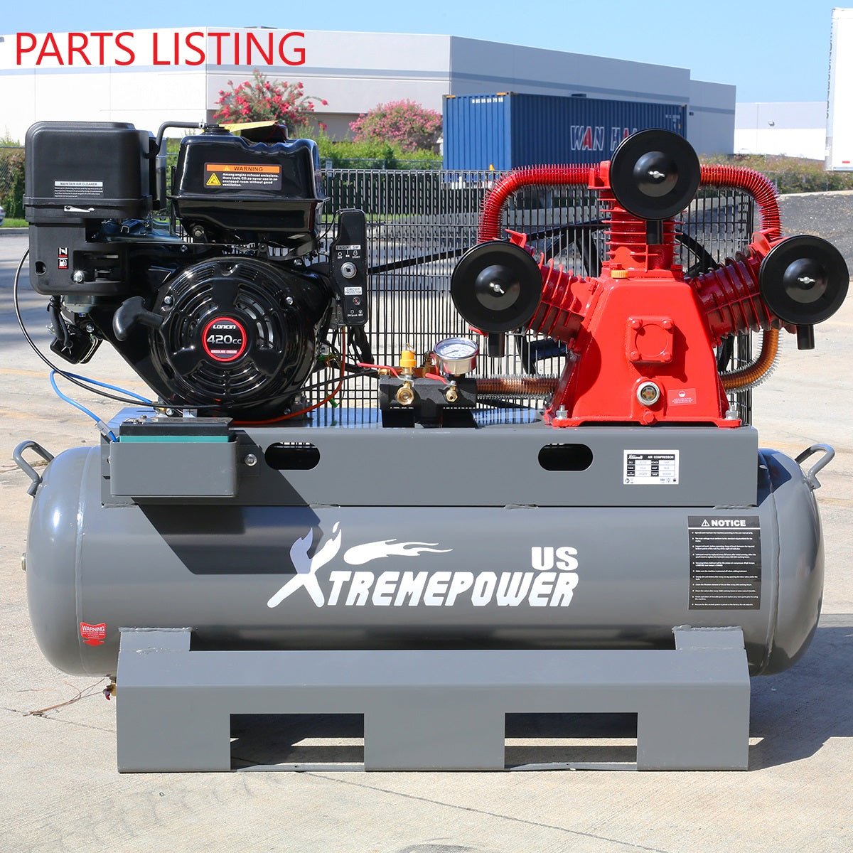 65150 PARTS LISTING AIR COMPRESSOR 13HP 30GAL