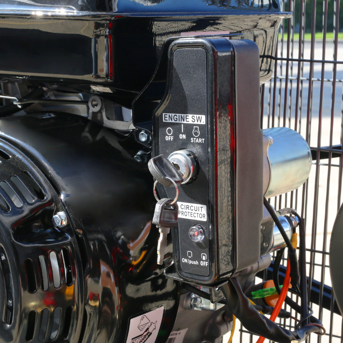 XtremepowerUS 30 Gallon Air Compressor 13HP Gas Drive Truck Mounted Gas Engine