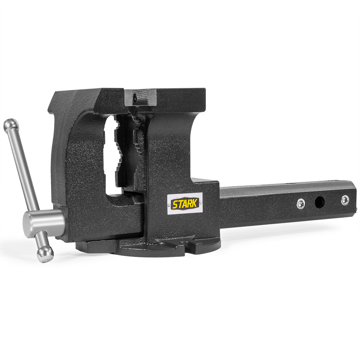 Stark USA 6" Vise Clamp Tow Hitch Mount 2-inch Receiver Built-in Bench Mount