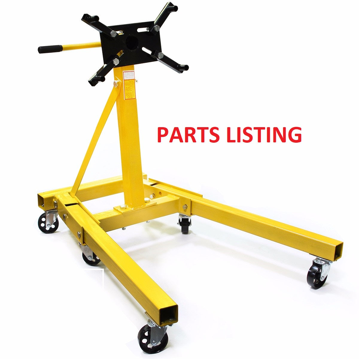 66054 Engine Stand PARTS LISTING
