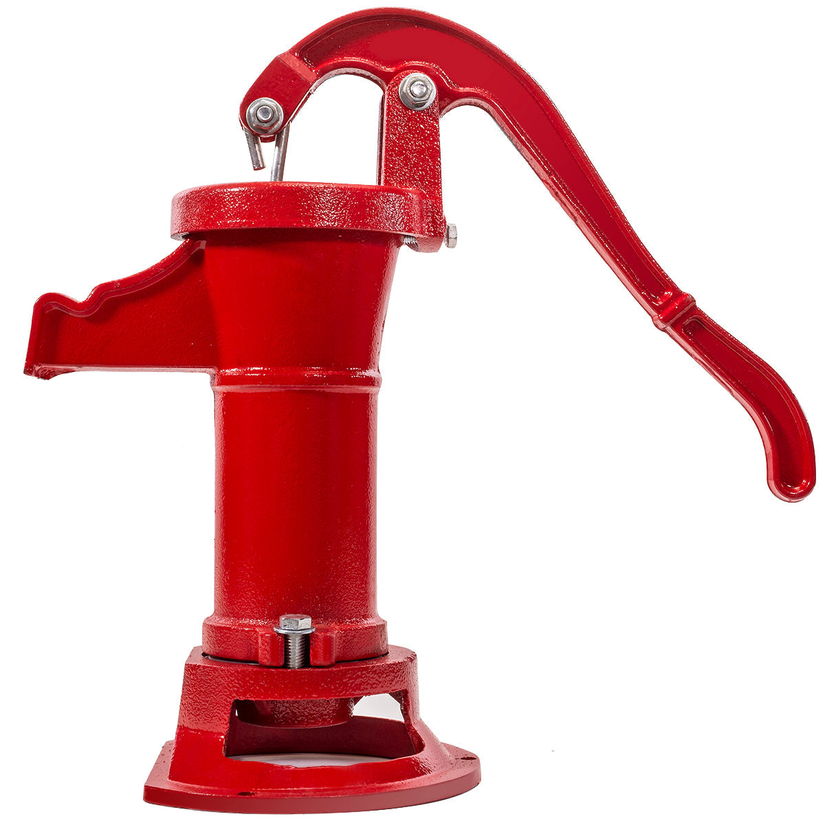 XtremepowerUS Antique Pitcher Hand Pump Red Operated 25' Outdoor Patio Water