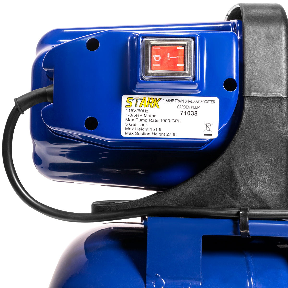 XtremepowerUS Water Jet Pump Shallow Well Fountain Garden Lawn