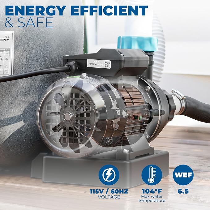XtremepowerUS 10" Sand Filter Pump System for Above Ground Swimming Pool