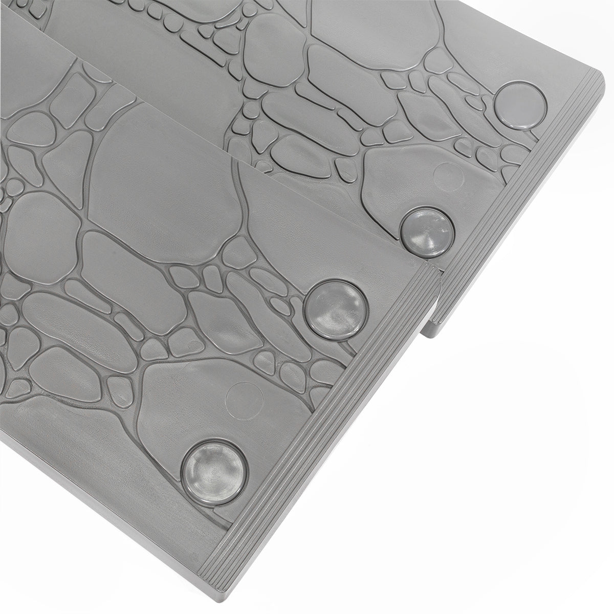 XtremepowerUS Multi-Purpose 2-Step Spa Hot Tub Pool RV Campers Deck Steps, Grey