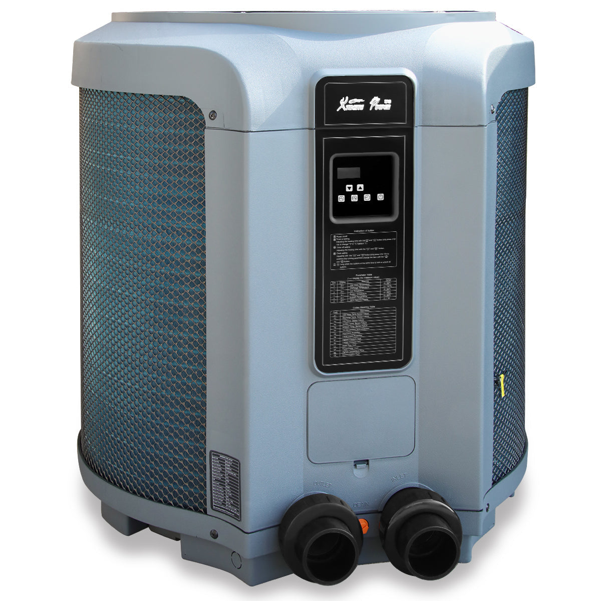 XtremepowerUS Super Quiet Swimming Pool Heat Pump Pool & Spa Heater
