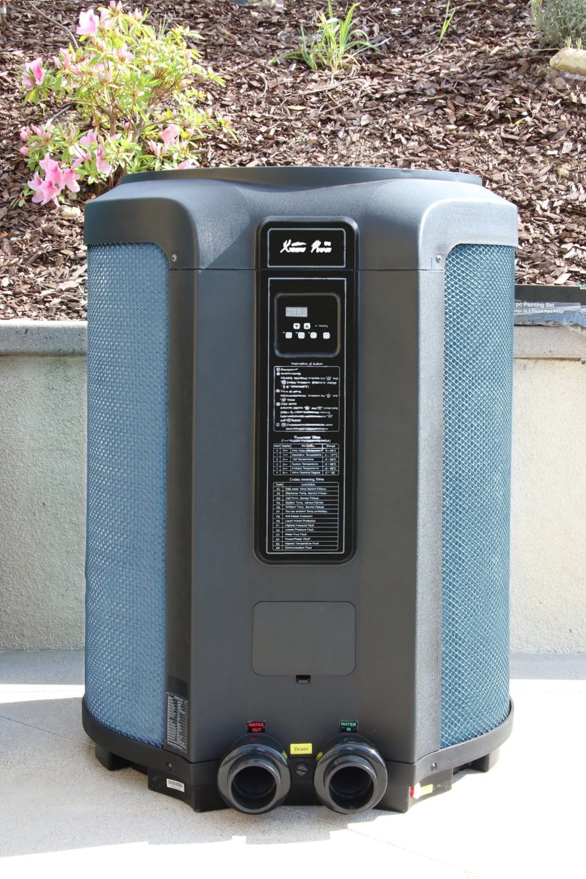 XtremepowerUS Super Quiet Swimming Pool Heat Pump Pool & Spa Heater