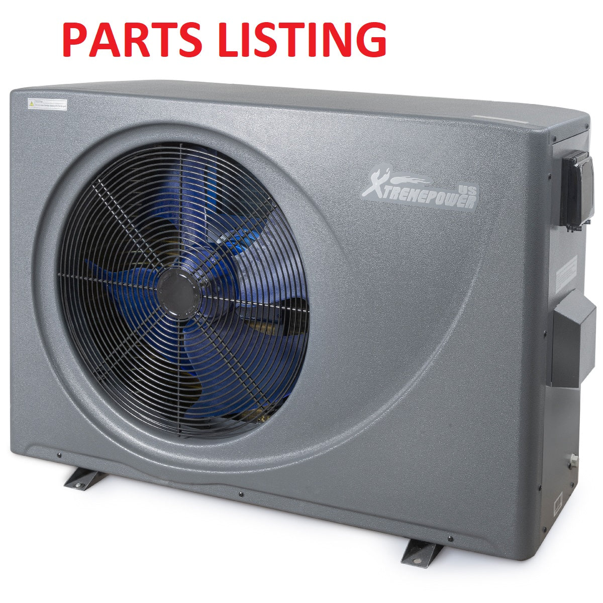 75217 POOL HEAT PUMP VORTEX 65,000 BTU PARTS LISTING