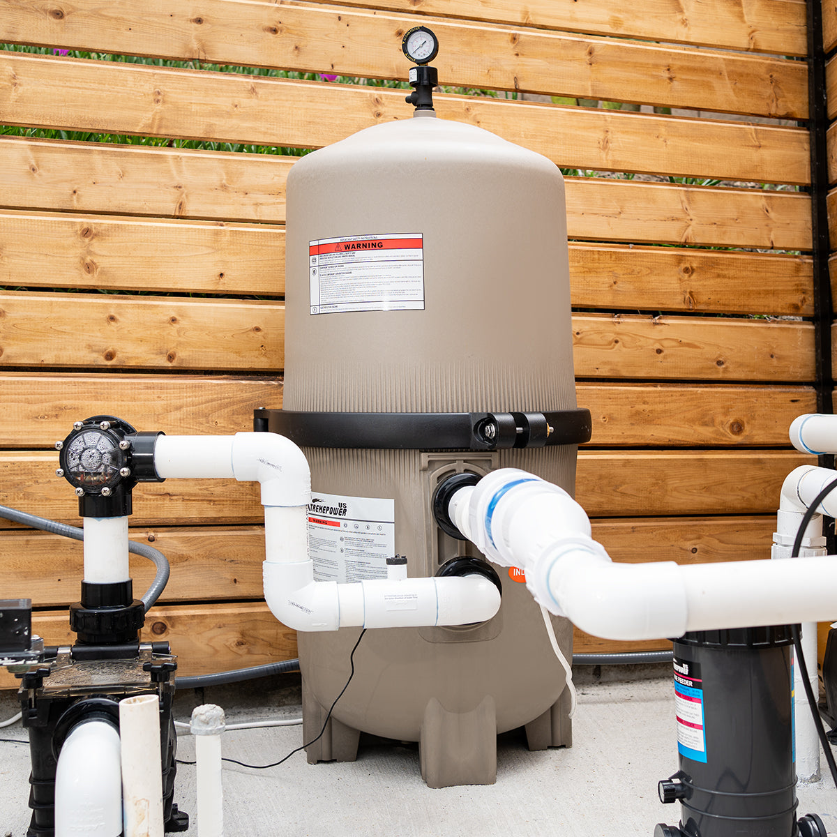 Maximum Clean Inground Swimming DE Pool Filter 60 sq. ft. 120 Gallons Per Minutes