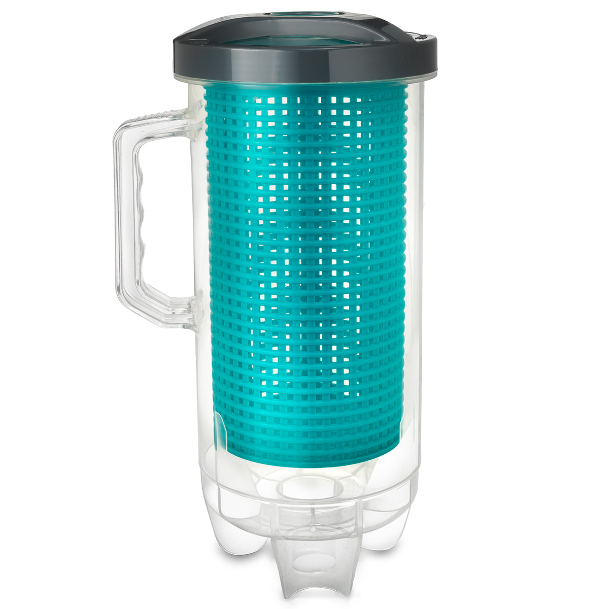 tremepowerUS Heavy Duty in-line Pool Leaf Canister with Large Mesh Basket & (6PCS) Mesh Bag, Fits 1-1/2” Swimming Pool Cleaner Vacuum Hose