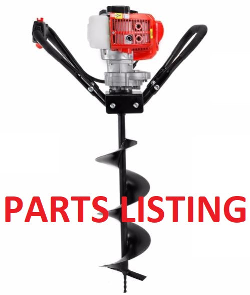 81096 and 81094 55CC Post Hole Digger PARTS LISTING