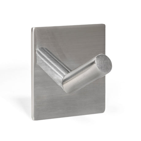 Barton Wall Mount Hook Self Adhesive Hanger Door Home Kitchen, Stainless Steel