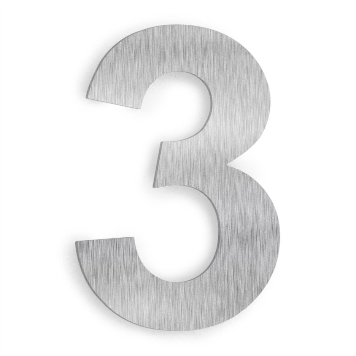 Barton 6" House door wall apt hotel Letter Number Stainless Steel 0 to 9 ABCD