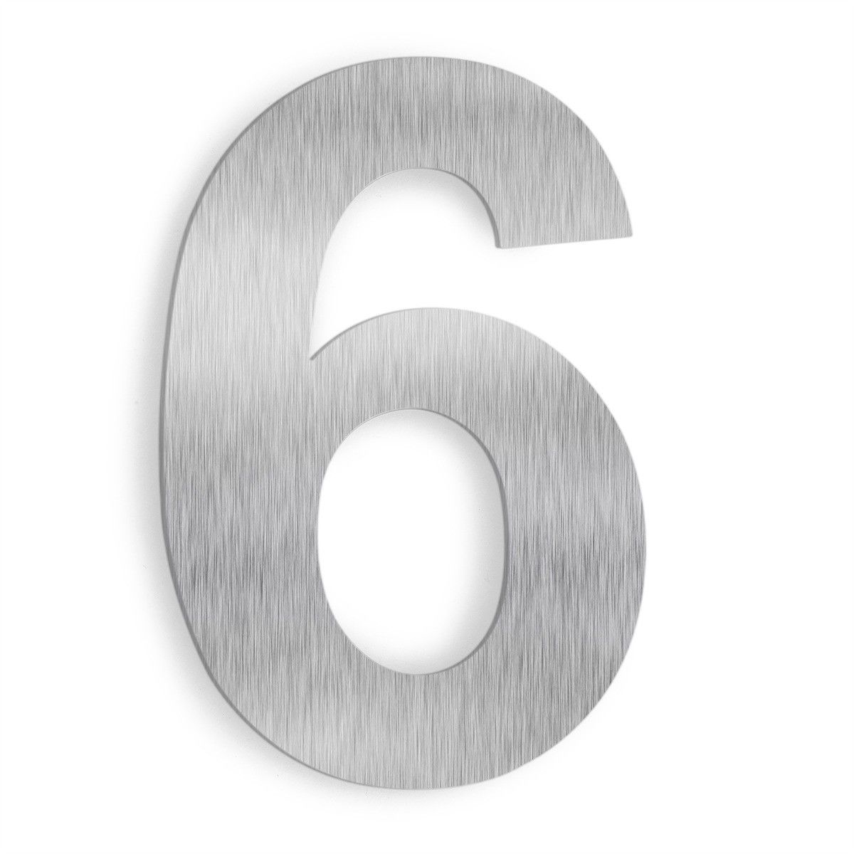 Barton 6" House door wall apt hotel Letter Number Stainless Steel 0 to 9 ABCD